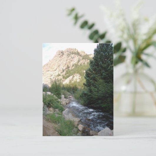 Mountain Rapids Briefkaart (Staand voorkant)