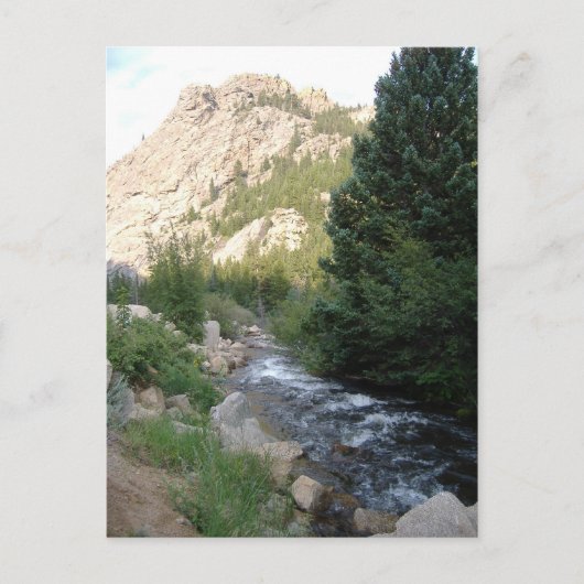 Mountain Rapids Briefkaart (Voorkant)