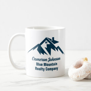Mountain Real Estate Company Custom Realtor Koffiemok