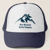 Mountain Real Estate Company Custom Realtor Trucker Pet (Voorkant)