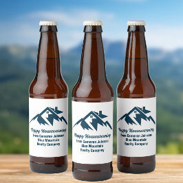 Mountain Real Estate Company Maatwerk Marketing Bier Etiket