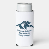 Mountain Real Estate Company Maatwerk Marketing Seltzer Blikjeskoeler (Seltzer Voorkant)