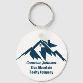 Mountain Real Estate Company Maatwerk Marketing Sleutelhanger (Achterkant)