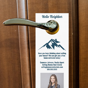 Mountain Real Estate Company Marketing op maat Deurhanger