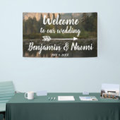 Mountain Reflection Wedding Welkom Banner (Beurs)