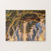 Mountain Reflections Bigfoot-puzzel Legpuzzel (Horizontaal)