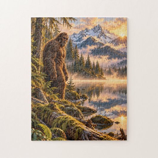 Mountain Reflections Bigfoot-puzzel Legpuzzel (Verticaal)