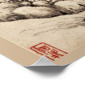 "Mountain Retreat" Chinese  kunstdrukkunst Poster (Hoek)