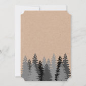 Mountain Retreat | Uitnodiging tot weddenschappen (Achterkant)