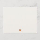 Mountain River Herfst Landscape Bruiloft QR Code R Informatiekaartje (Achterkant)