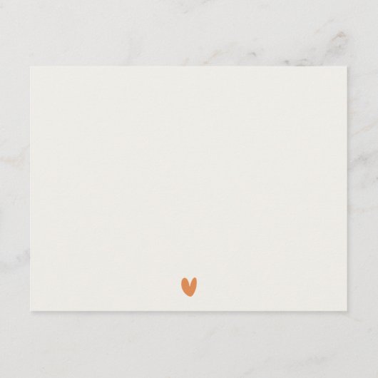 Mountain River Herfst Landscape Bruiloft QR Code R Informatiekaartje (Achterkant)