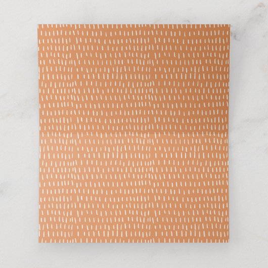 Mountain River Herfst Winterlandschap Bruiloft Plaatskaartje (Binnenkant ongevouwen)