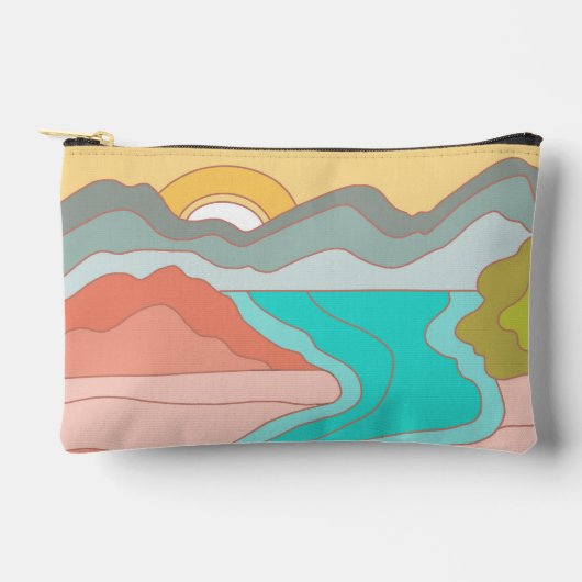 Mountain River Make-up / Potlood Bag Etui (Voorkant)