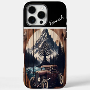 Mountain Road Hot Rod iPhone 16 Pro Max Hoesje