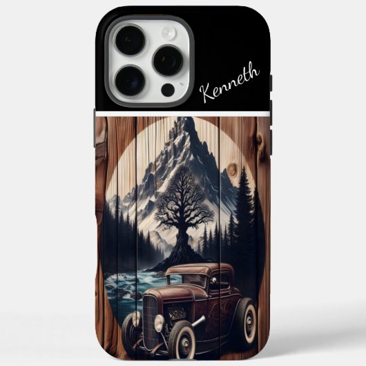 Mountain Road Hot Rod Case-Mate iPhone Case (Achterkant)