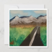 Mountain Road Kaart (Voorkant)