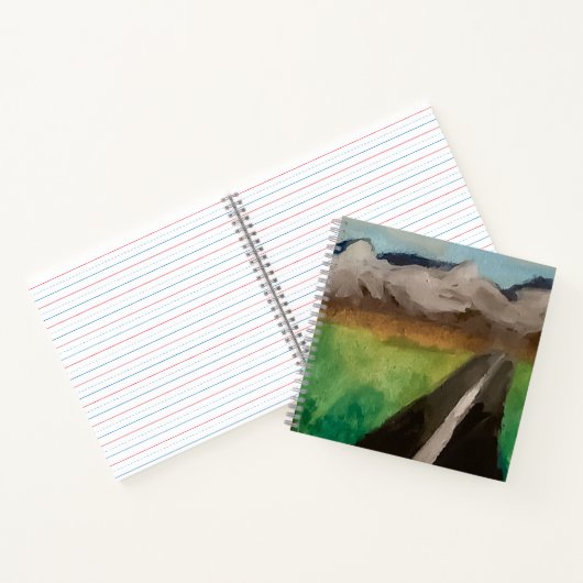 Mountain Road Notitieboek (Binnen)
