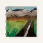 Mountain Road Notitieboek (Voorkant)