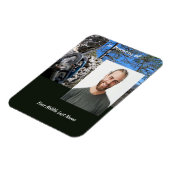 Mountain Rock Climber Memorial Keepsake  Magneet (Linkerzijde)