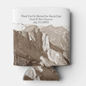 Mountain Rock klimmen trouwgunst Blikjeskoeler (Achterkant)