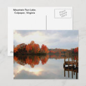 Mountain Run Lake Briefkaart (Voorkant / Achterkant)