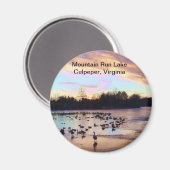 Mountain Run Lake Magneet (Voorkant / Achterkant)