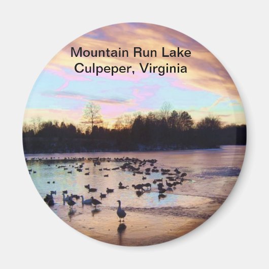 Mountain Run Lake Magneet (Voorkant)