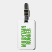 Mountain Runner Bagagelabel (Voorkant verticaal)