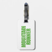 Mountain Runner Bagagelabel (Achterkant verticaal)