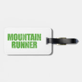 Mountain Runner Bagagelabel (Achterkant horizontaal)