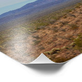 Mountain Saguaro Foto Afdruk (Hoek)