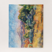 Mountain Sainte-Victoire Paysage van Renoir Legpuzzel (Verticaal)