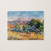 Mountain Sainte-Victoire Paysage van Renoir Legpuzzel (Horizontaal)