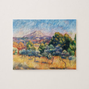 Mountain Sainte-Victoire Paysage van Renoir Legpuzzel