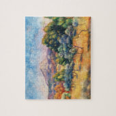 Mountain Sainte-Victoire Paysage van Renoir Legpuzzel (Verticaal)