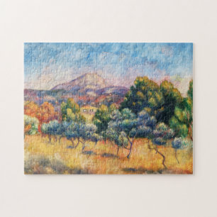 Mountain Sainte-Victoire Paysage van Renoir Legpuzzel