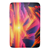 Mountain Scene Badmat (Voorkant Verticaal)