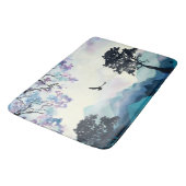 Mountain Scene Badmat (Gekanteld)