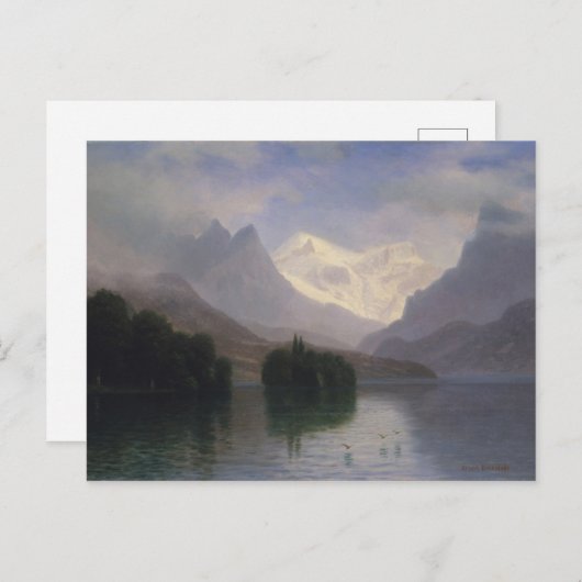 Mountain Scene Briefkaart (Voorkant / Achterkant)