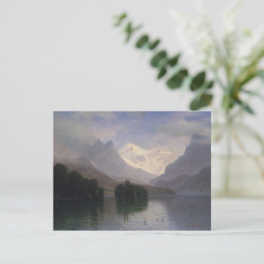 Mountain Scene Briefkaart (Staand voorkant)