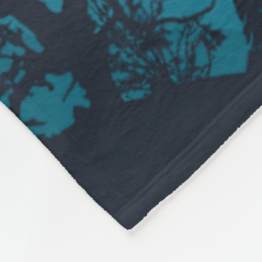 Mountain Scene Fleece Deken (Hoek)