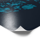 Mountain Scene Foto Afdruk (Hoek)