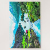 Mountain Scene Legpuzzel (Verticaal)