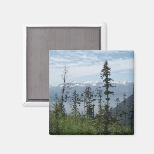 Mountain Scene Magneet (Voorkant / Achterkant)