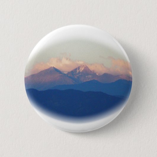 MOUNTAIN SCENE-producten Ronde Button 5,7 Cm (Voorkant)