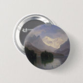 Mountain Scene Ronde Button 5,7 Cm (Voorkant /achterkant)