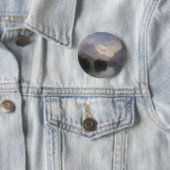 Mountain Scene Ronde Button 5,7 Cm (In situ)