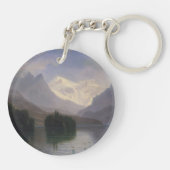 Mountain Scene Sleutelhanger (Achterkant)