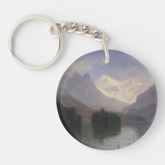 Mountain Scene Sleutelhanger (Voorkant)