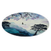 Mountain Scene Snijplank (Hoek)